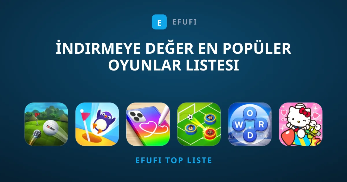 İndirmeye Değer En Popüler Oyunlar Listesi